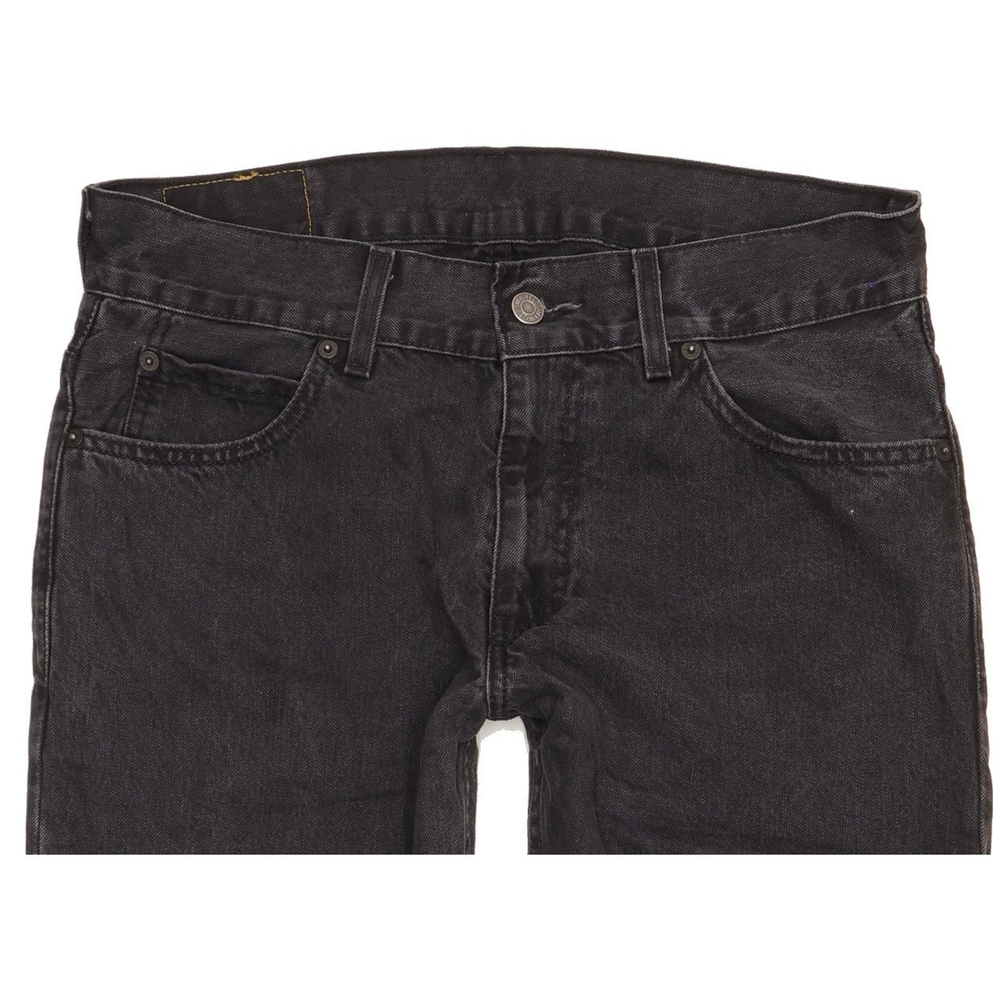 Levi's 506 Men Black Straight Regular Jeans W32 L30