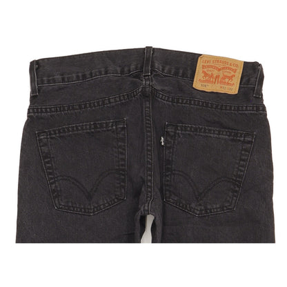 Levi's 506 Men Black Straight Regular Jeans W32 L30
