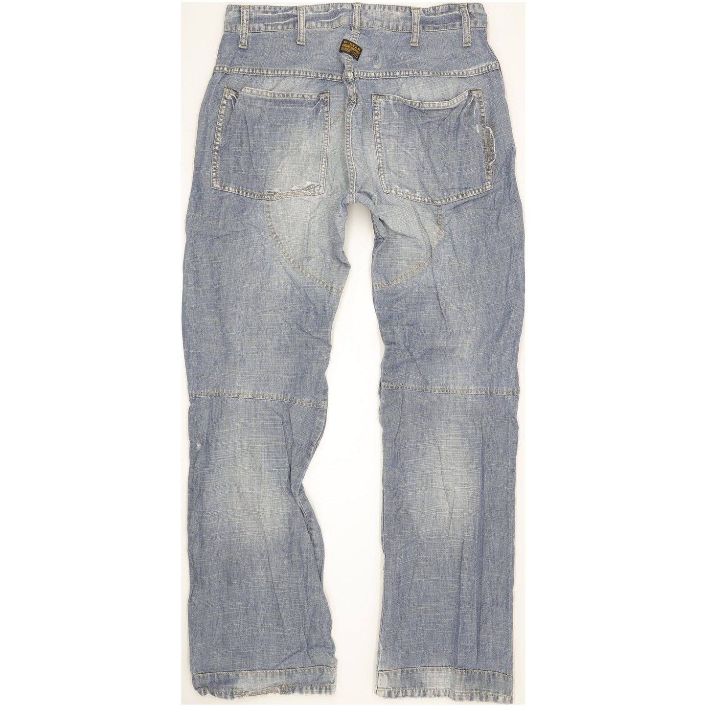 G-Star Elwood Men Blue Straight Regular Jeans W33 L35