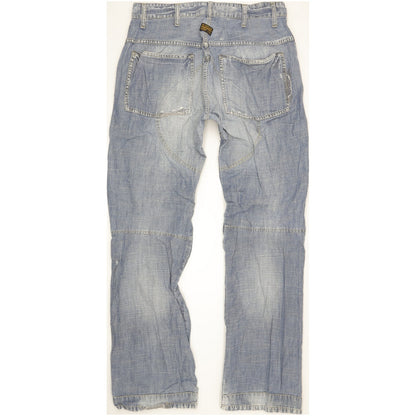 G-Star Elwood Men Blue Straight Regular Jeans W33 L35