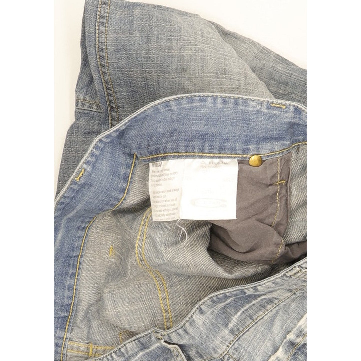 G-Star Elwood Men Blue Straight Regular Jeans W33 L35