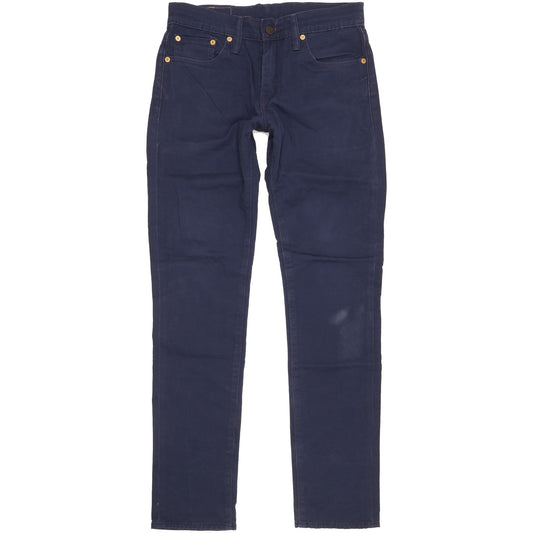 Levi's 511 Men Navy Straight Slim Stretch Jeans W28 L31