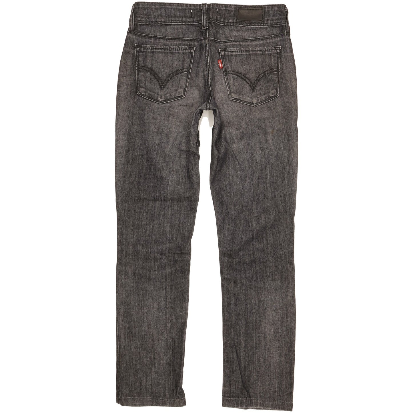 Levi's 571 Women Black Straight Slim Stretch Jeans W28 L29