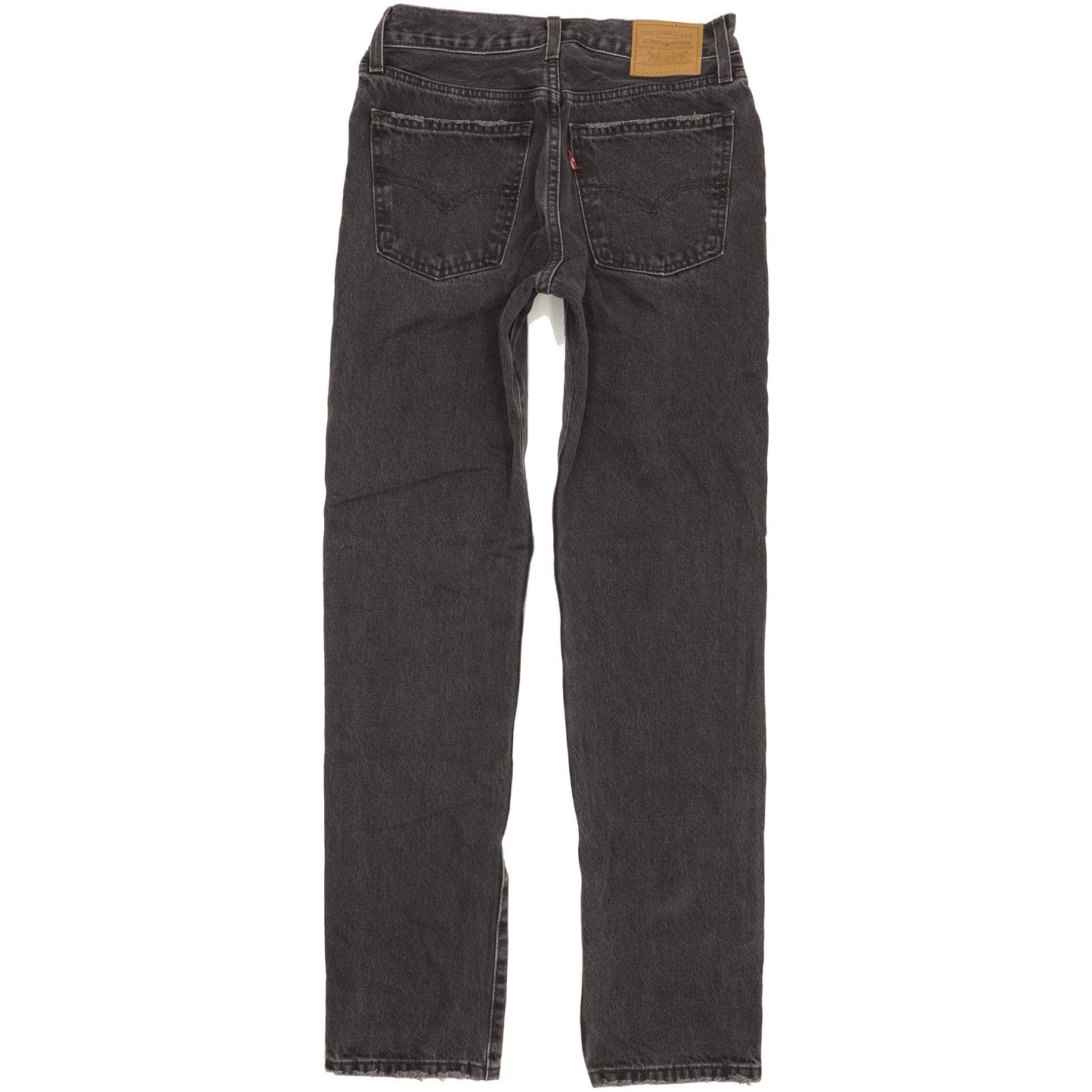 Levi's Moody Women Black Straight Slim Jeans W27 L32