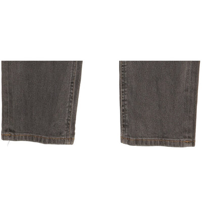 Lee Grey Straight Slim Stretch Jeans High Waisted W24 L27