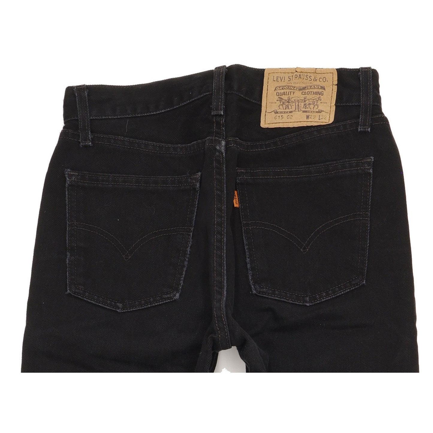 Levi's 615 Men Black Straight Regular Jeans W29 L31