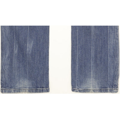 Diesel Lowky Women Blue Straight Slim Stretch Jeans W27 L32