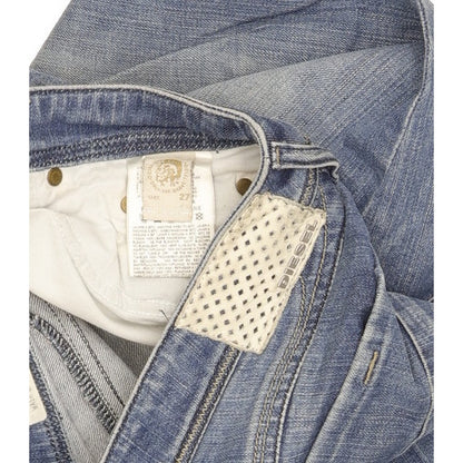 Diesel Lowky Women Blue Straight Slim Stretch Jeans W27 L32