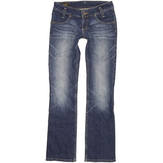 Lee Leola Women Blue Bootcut Slim Stretch Jeans W29 L33