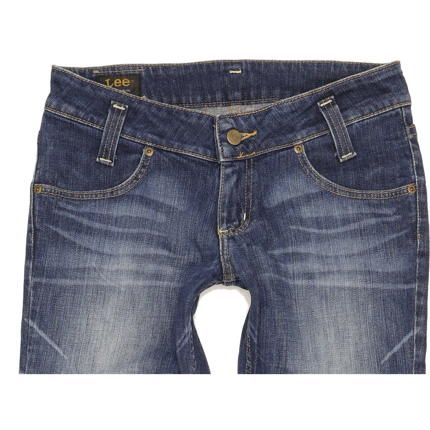 Lee Leola Women Blue Bootcut Slim Stretch Jeans W29 L33