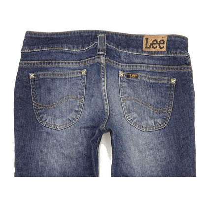 Lee Leola Women Blue Bootcut Slim Stretch Jeans W29 L33
