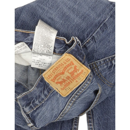 Levi's 511 Men Blue Straight Slim Stretch Jeans W32 L33