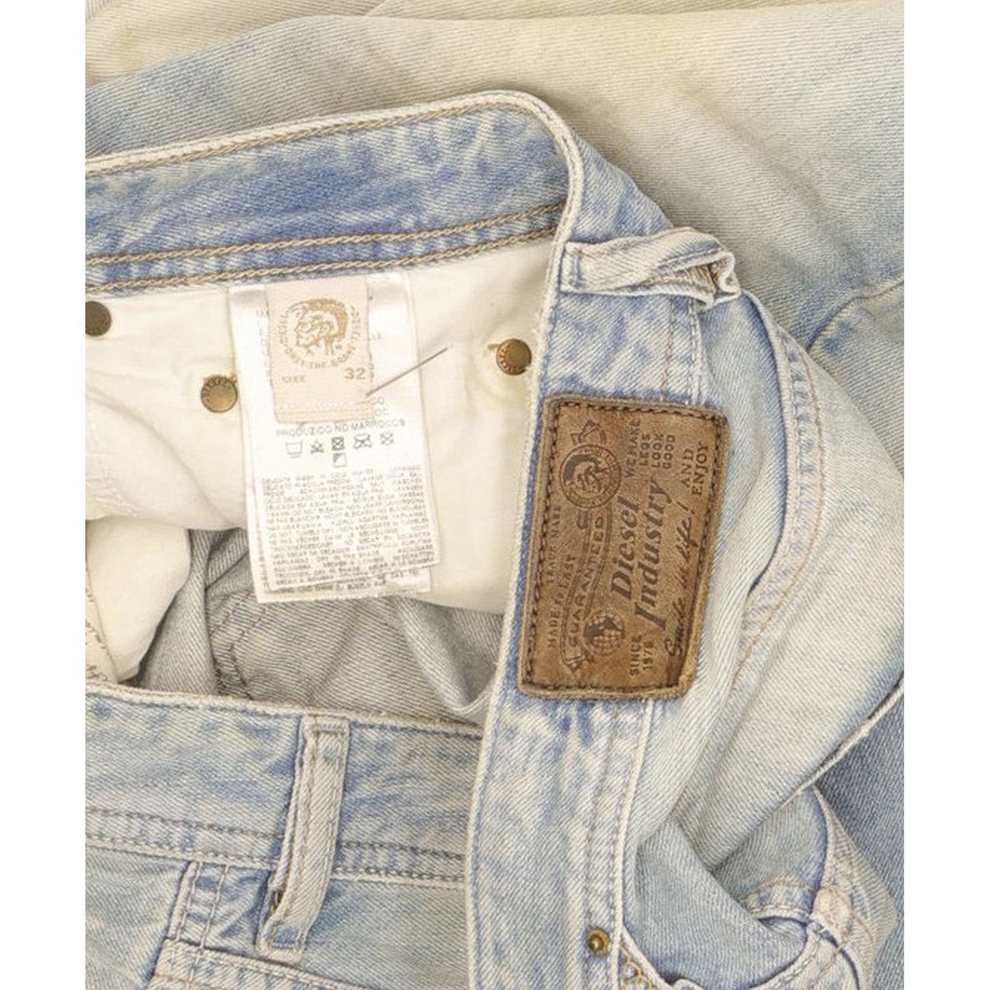 Diesel Larkee Men Blue Straight Regular Jeans W32 L32