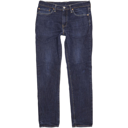 Levi's 511 Men Blue Straight Slim Jeans W34 L33