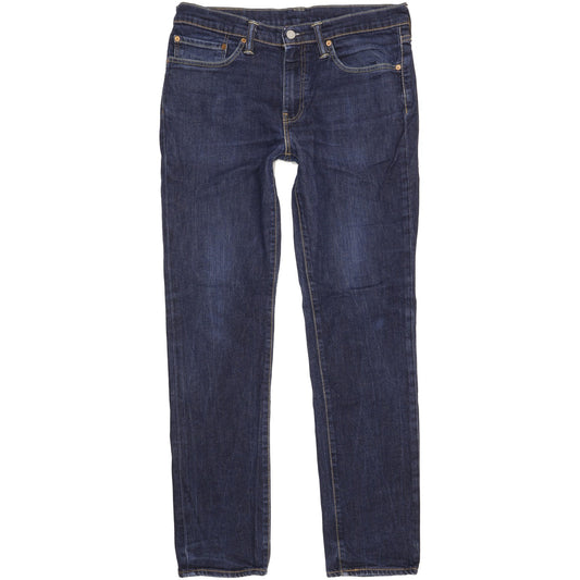 Levi's 511 Men Blue Straight Slim Jeans W34 L33