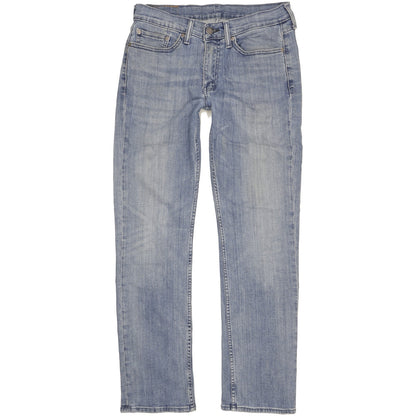 Levi's 514 Men Blue Straight Slim Stretch Jeans W31 L32