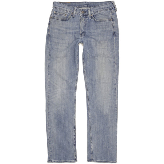 Levi's 514 Men Blue Straight Slim Stretch Jeans W31 L32