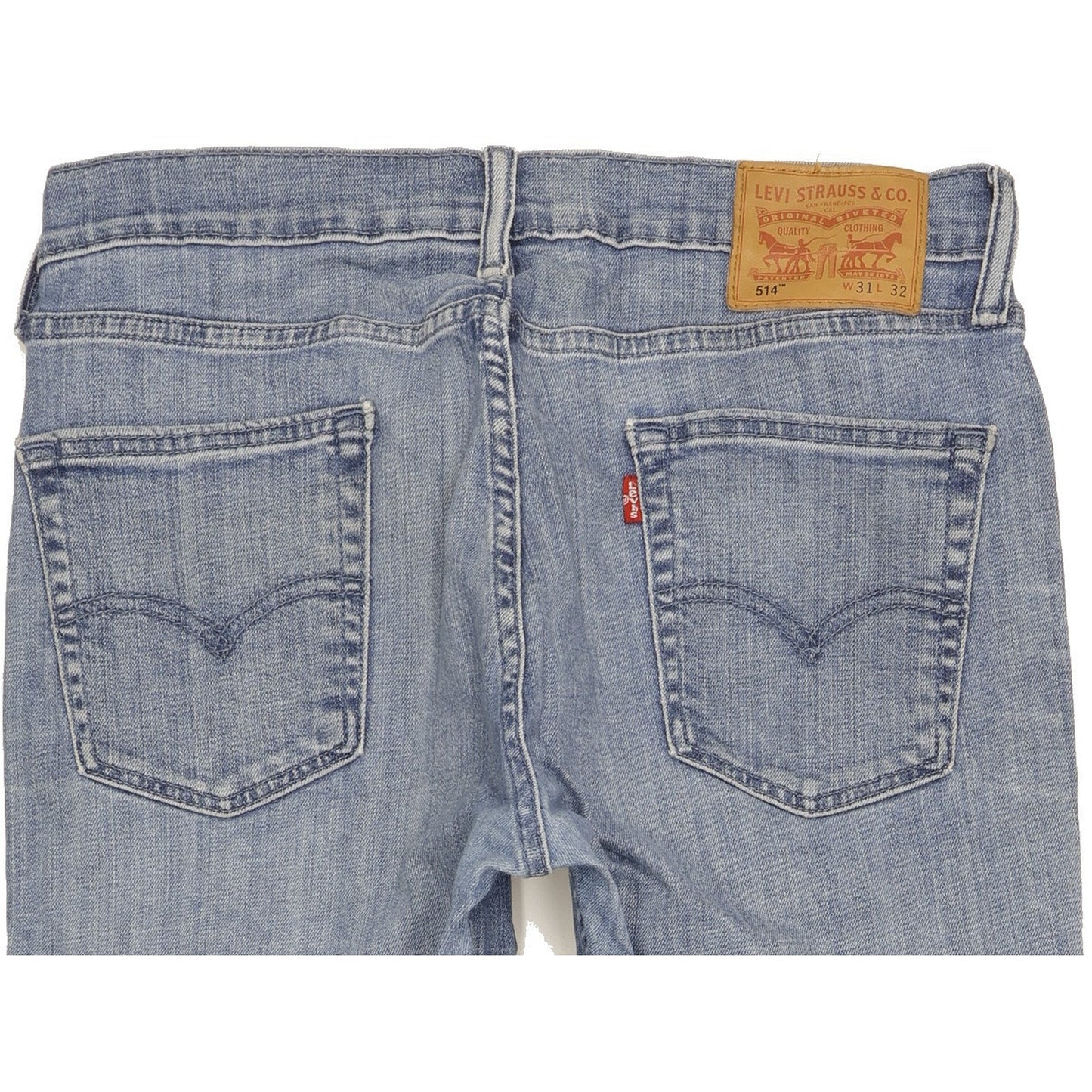 Levi's 514 Men Blue Straight Slim Stretch Jeans W31 L32
