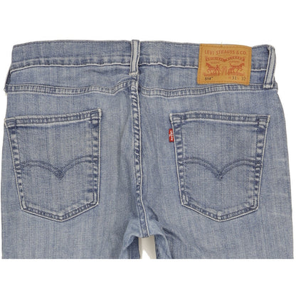 Levi's 514 Men Blue Straight Slim Stretch Jeans W31 L32