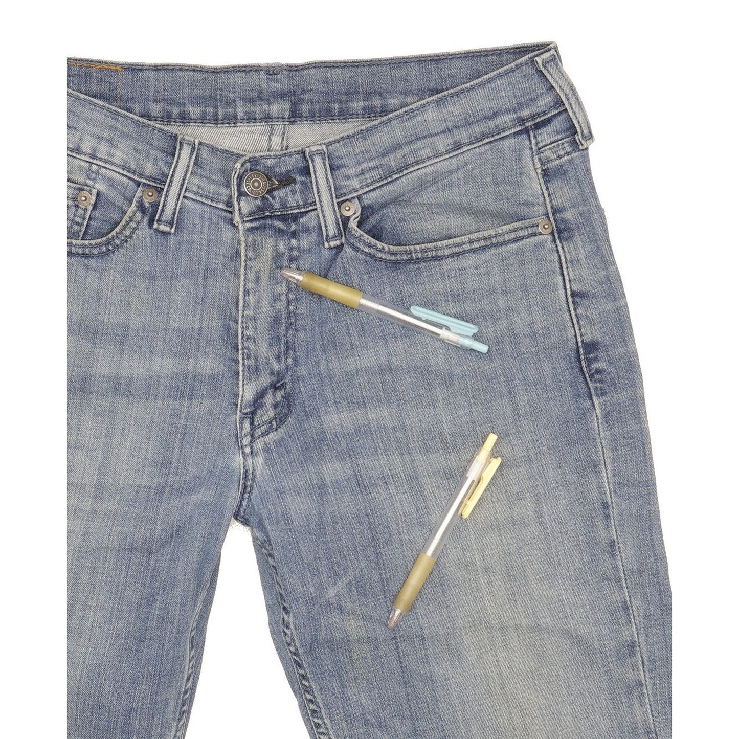 Levi's 514 Men Blue Straight Slim Stretch Jeans W31 L32