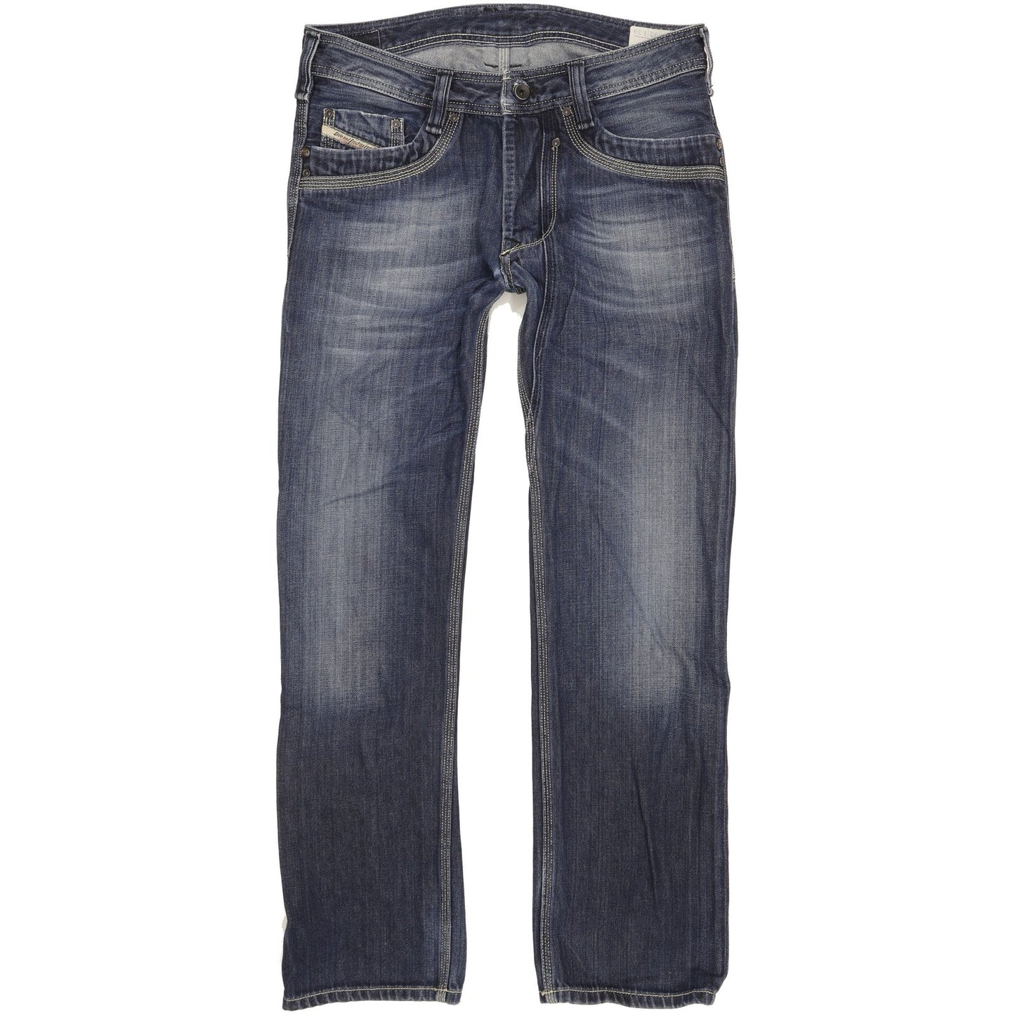 Diesel Timmen Men Blue Straight Regular Jeans W32 L30