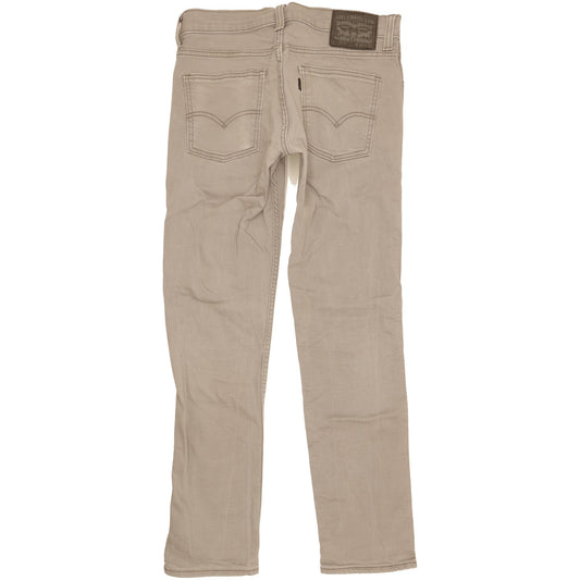 Levi's 511 Men Grey Straight Slim Stretch Jeans W30 L31