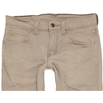 Levi's 511 Men Grey Straight Slim Stretch Jeans W30 L31
