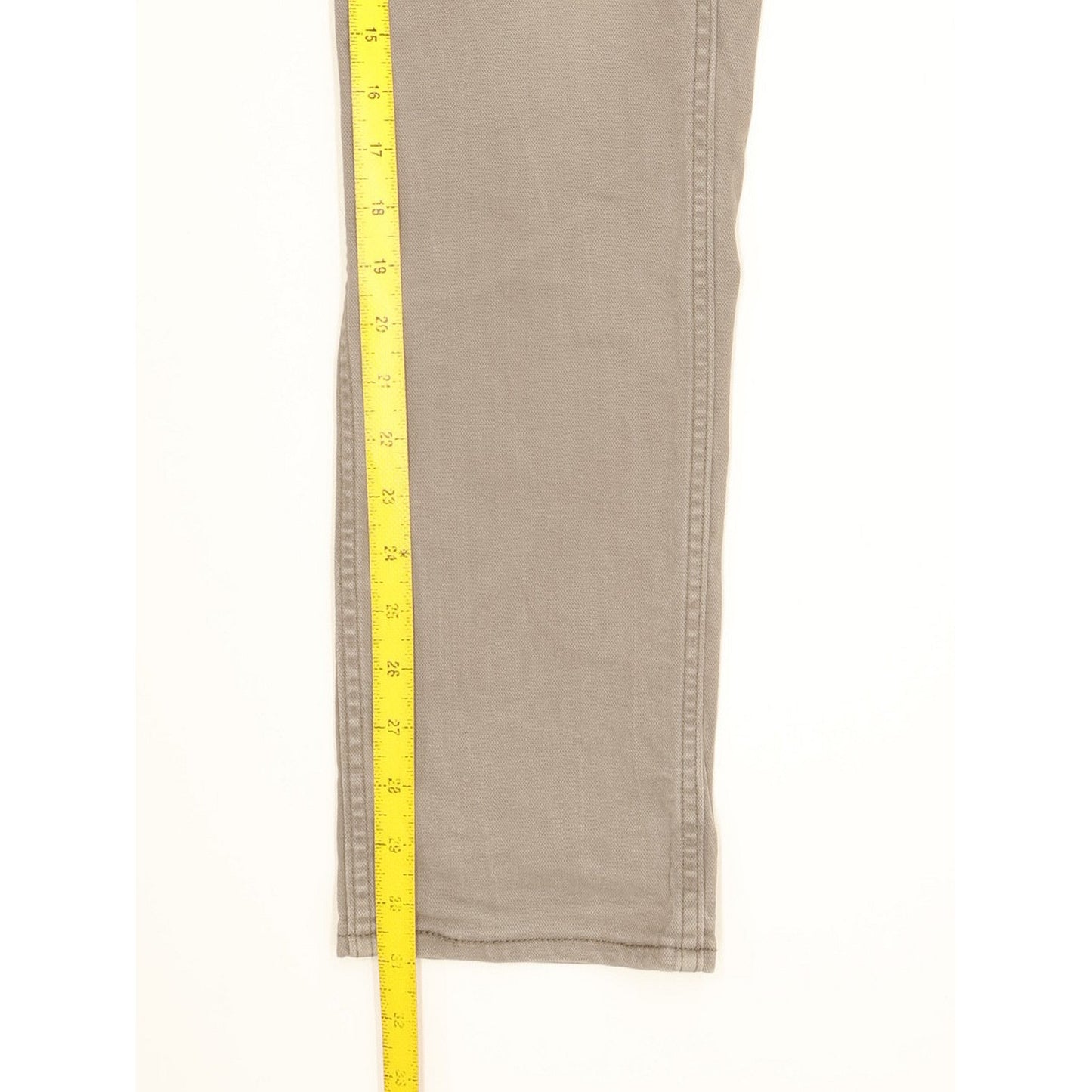 Levi's 511 Men Grey Straight Slim Stretch Jeans W30 L31