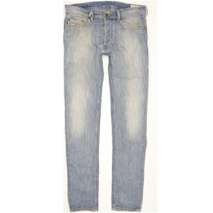 Diesel Tepphar Men Blue Tapered Slim Stretch Jeans W30 L32