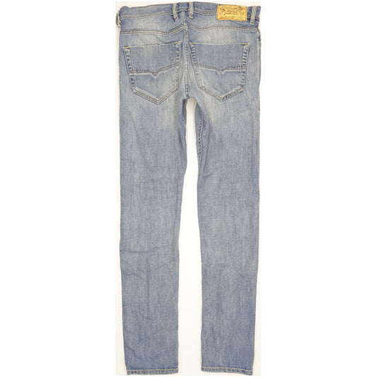 Diesel Tepphar Men Blue Tapered Slim Stretch Jeans W30 L32