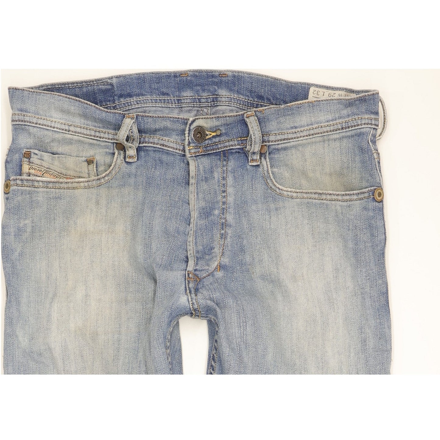 Diesel Tepphar Men Blue Tapered Slim Stretch Jeans W30 L32
