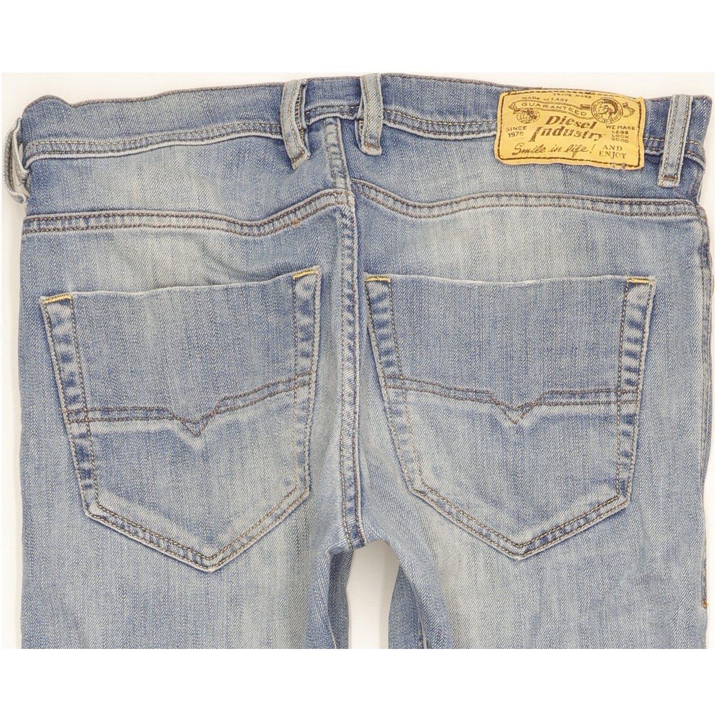 Diesel Tepphar Men Blue Tapered Slim Stretch Jeans W30 L32