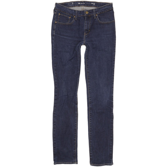 Levi's Demi Curve Women Blue Straight Classic Stretch Jeans W30 L32