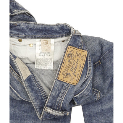 Diesel Zatiny Men Blue Straight Regular Jeans W33 L32