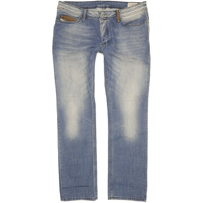 Diesel Viker Men Blue Straight Regular Jeans W38 L34