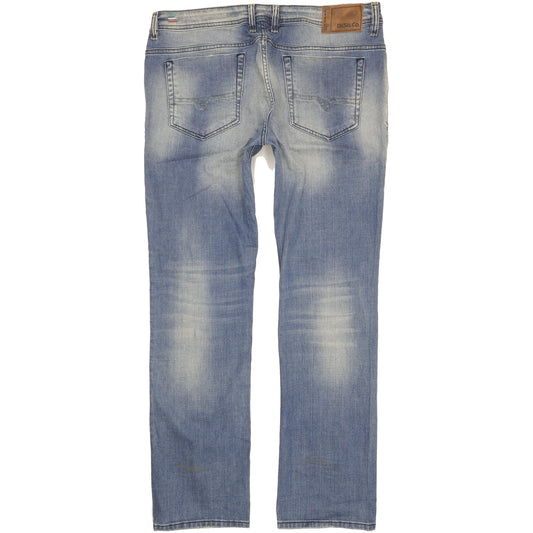 Diesel Viker Men Blue Straight Regular Jeans W38 L34
