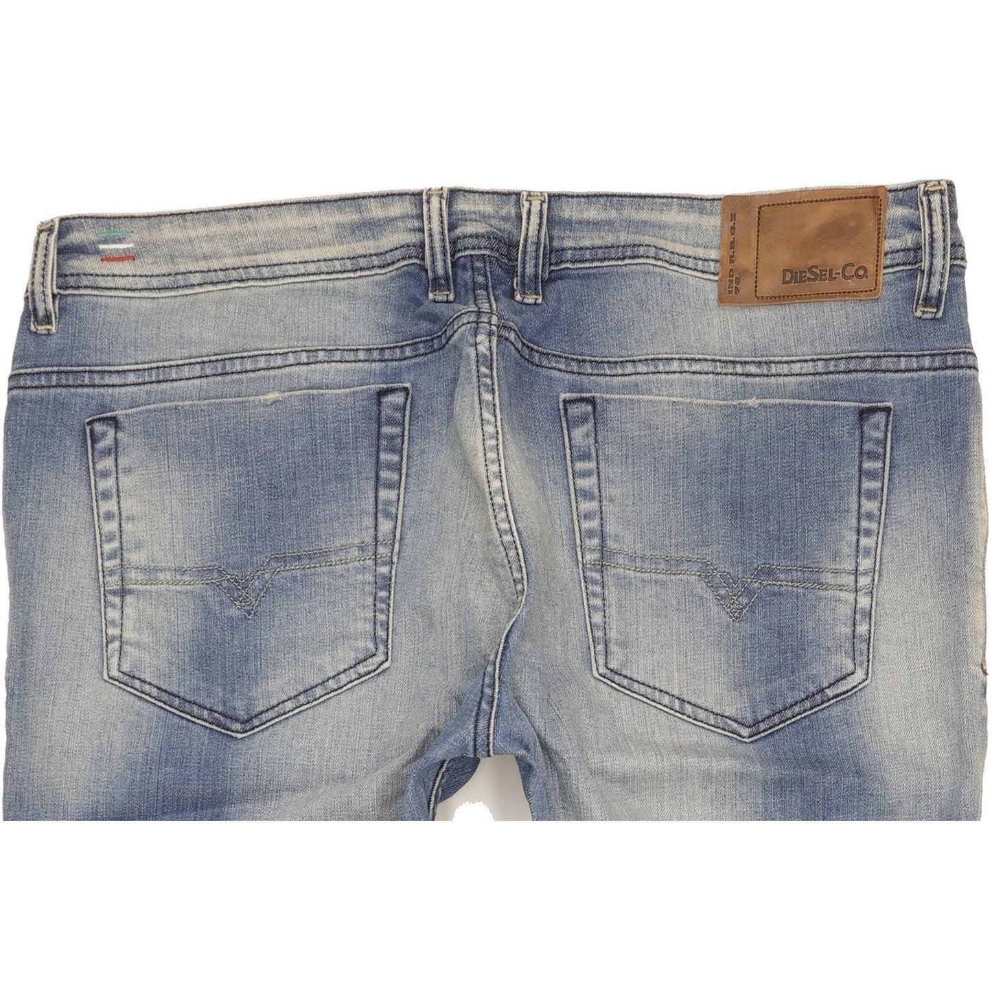 Diesel Viker Men Blue Straight Regular Jeans W38 L34