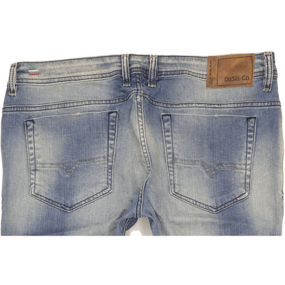 Diesel Viker Men Blue Straight Regular Jeans W38 L34