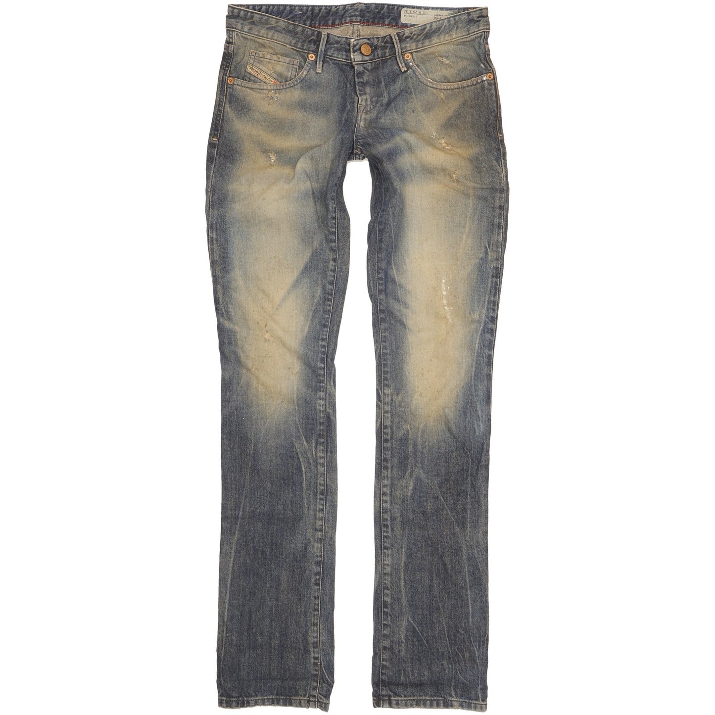 Diesel Myboy Men Blue Straight Slim Jeans W27 L34