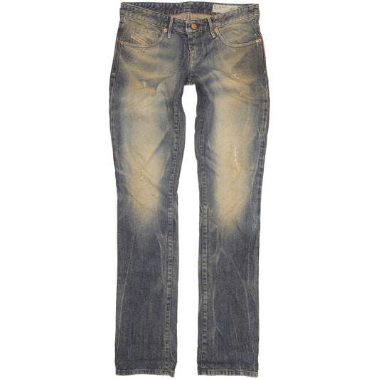 Diesel Myboy Men Blue Straight Slim Jeans W27 L34