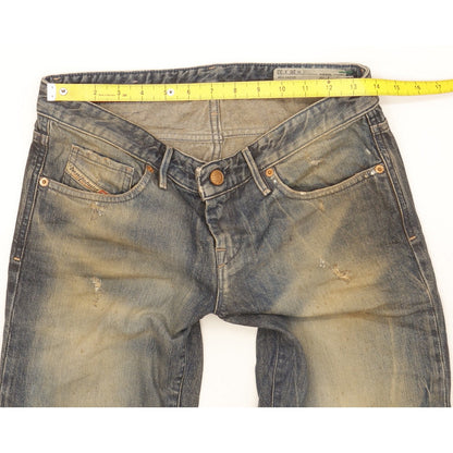 Diesel Myboy Men Blue Straight Slim Jeans W27 L34