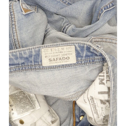 Diesel Safado Men Blue Straight Slim Stretch Jeans W34 L28