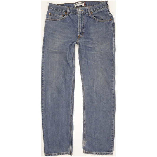 Levi's 505 Men Blue Straight Regular Jeans W34 L32