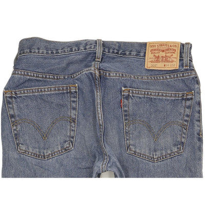 Levi's 505 Men Blue Straight Regular Jeans W34 L32