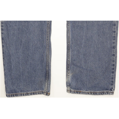 Levi's 505 Men Blue Straight Regular Jeans W34 L32