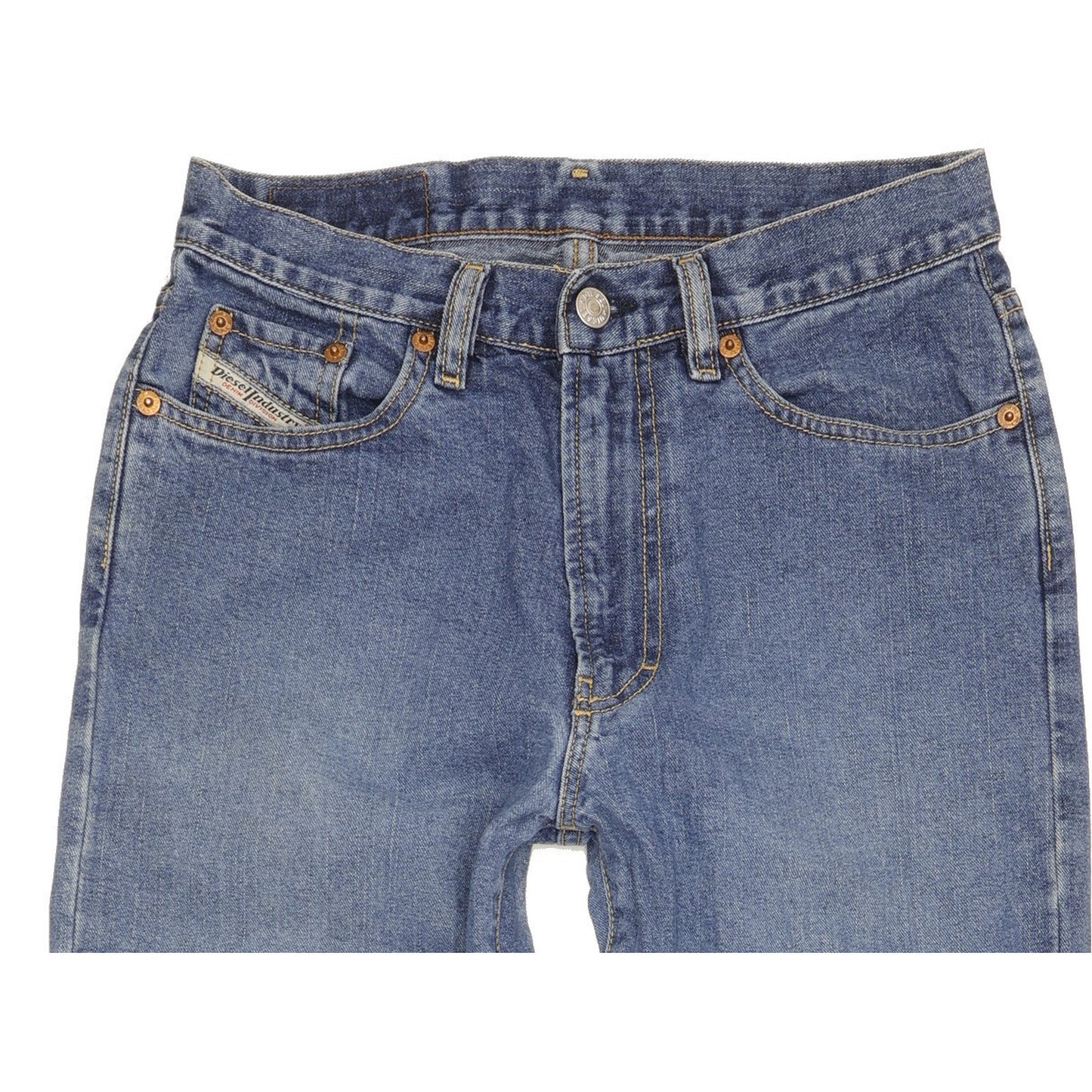 Diesel Palton Men Blue Straight Regular Jeans W26 L29