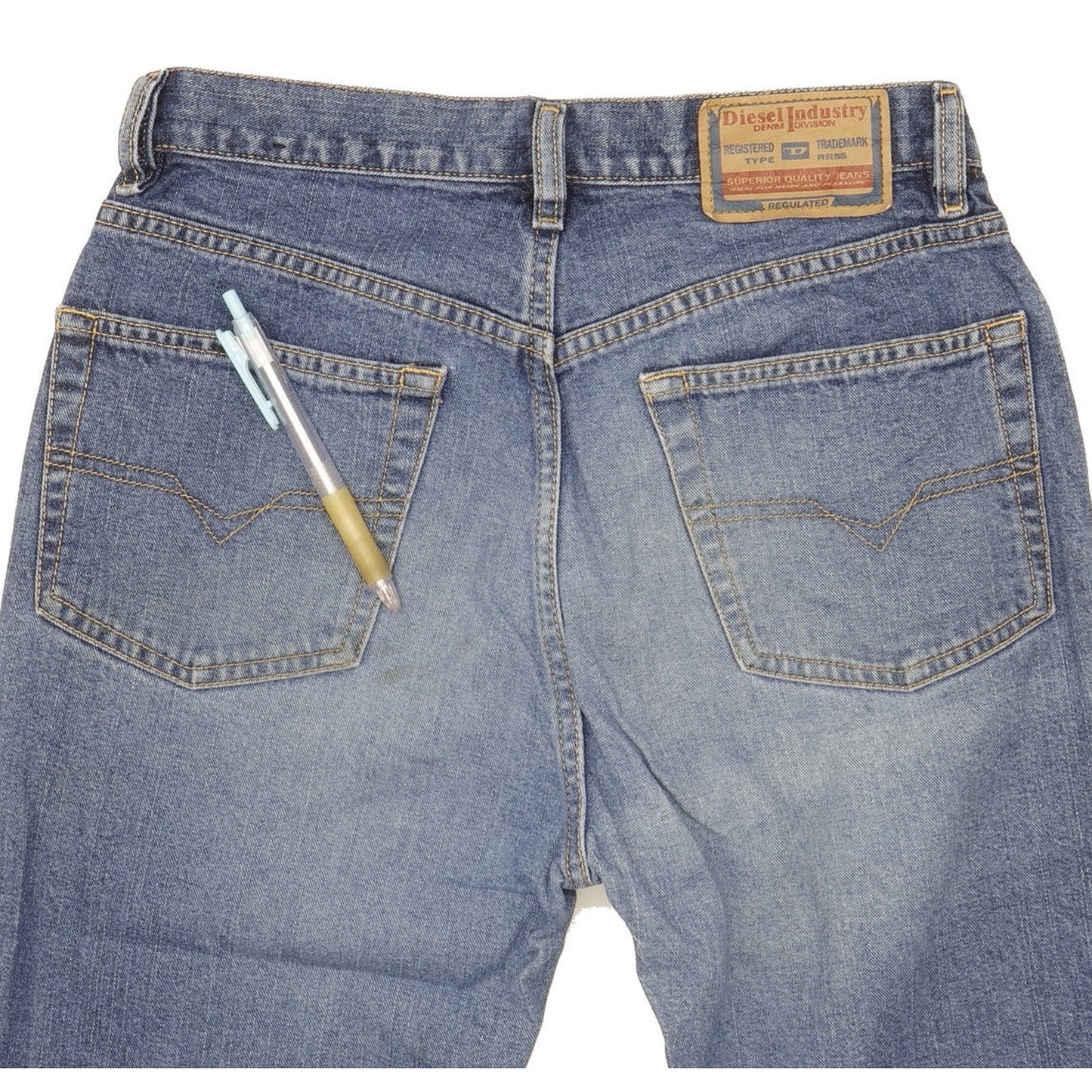 Diesel Palton Men Blue Straight Regular Jeans W26 L29