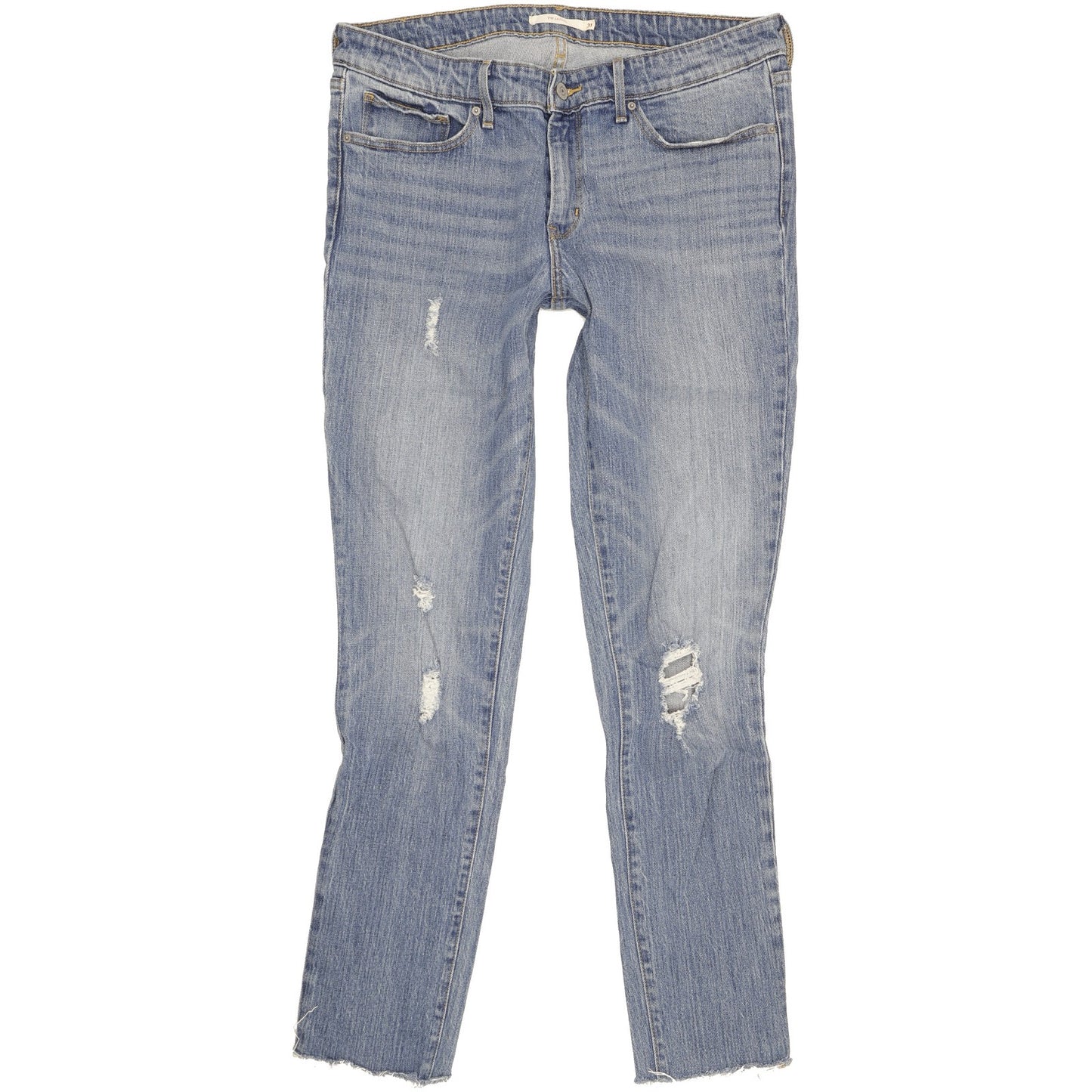 Levi's 711 Women Blue Skinny Slim Stretch Jeans W31 L34