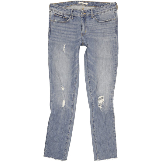 Levi's 711 Women Blue Skinny Slim Stretch Jeans W31 L34