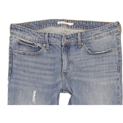 Levi's 711 Women Blue Skinny Slim Stretch Jeans W31 L34